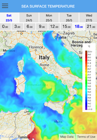 Marine Early Warning screenshot 2