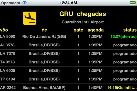 iFlightBoard Live-- Departures & Arrivals screenshot 2