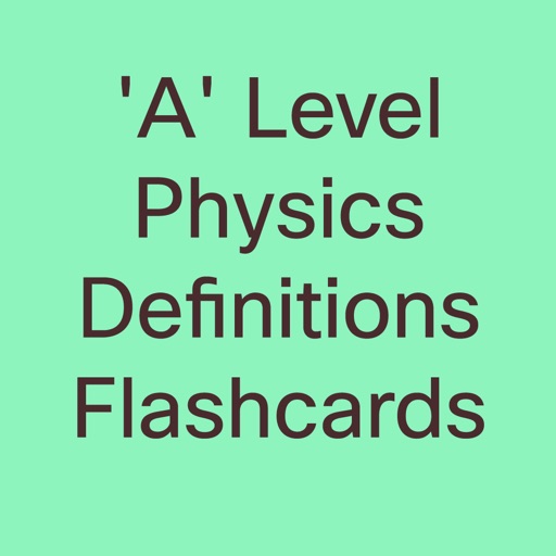 A Level Physics Flashcards