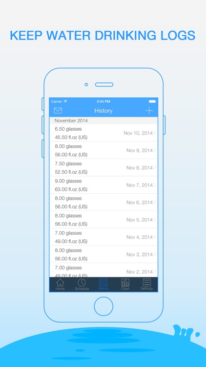 Daily Water - Drink Tracker and Reminder screenshot-3