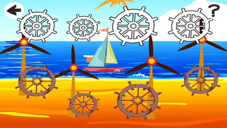 A Sort By Size Game for Children: Learn and Play with Sailing Boat screenshot-3