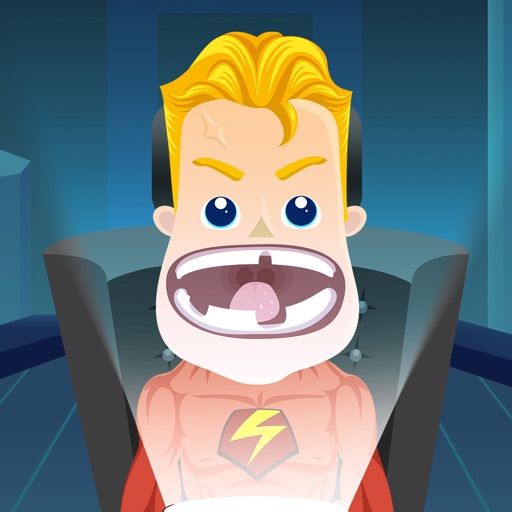 Super Hero Dentist Office - cool kids teeth doctor game icon