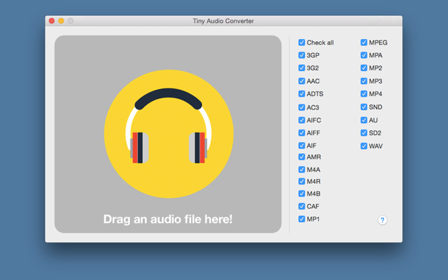 Tiny Audio Converter