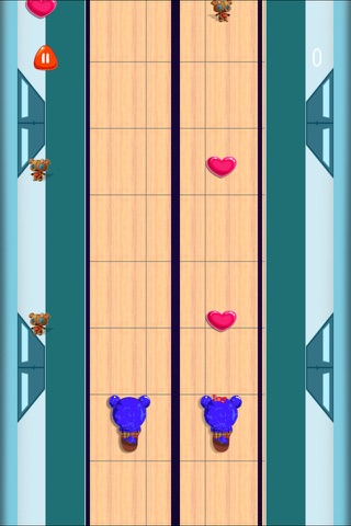 Teddy Bear Heart Couple - Stuffed Toys Skateboard Adventure (Premium) screenshot 4