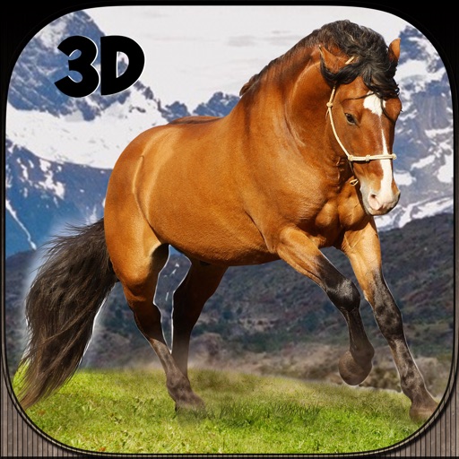Horse Rider Hill Climbing Racing 3D icon