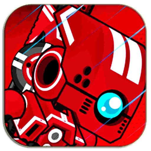 Red Robot Fighter Ranger : Collect coins and various special weapons Along the way iOS App