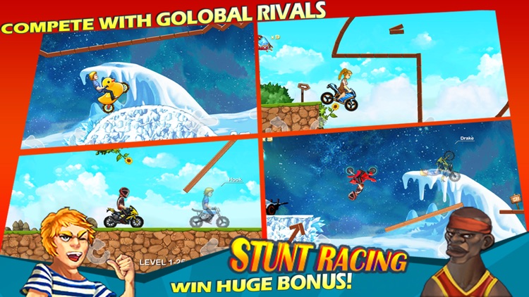 Stunt Racing - Extreme Moto Trials screenshot-3