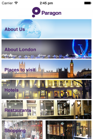 Paragon London Guide screenshot 2