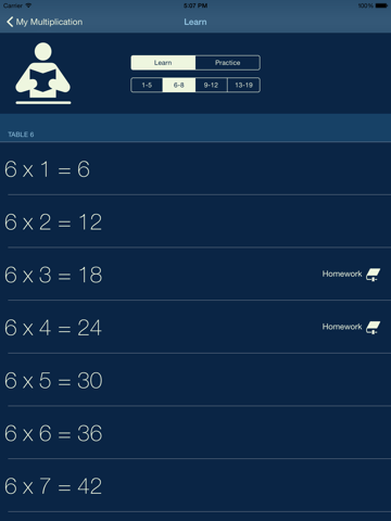 Screenshot #6 pour My Multiplication - times tables