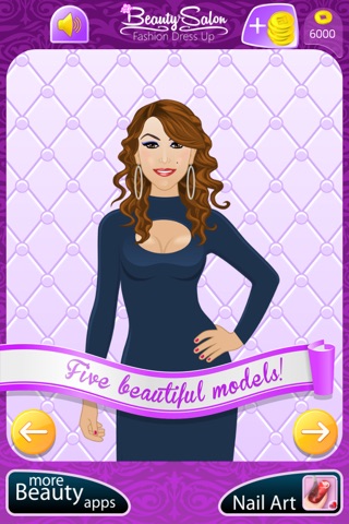 Beauty Salon - Fashion Dress Up and Makeover Girls Games screenshot 2