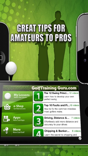 Golf Swing Coach HD FREE - Tips to improve putting, drive, t(圖3)-速報App