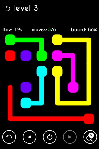 Pure Flow Fun - Best Color Drawing Lines Puzzle with 750 Levels screenshot 2
