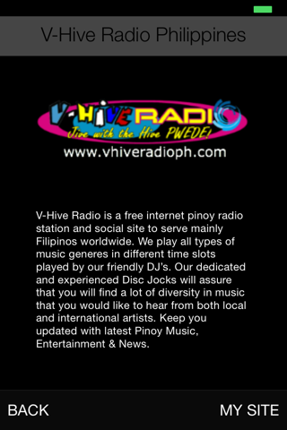 V-Hive Radio Philippines screenshot 2