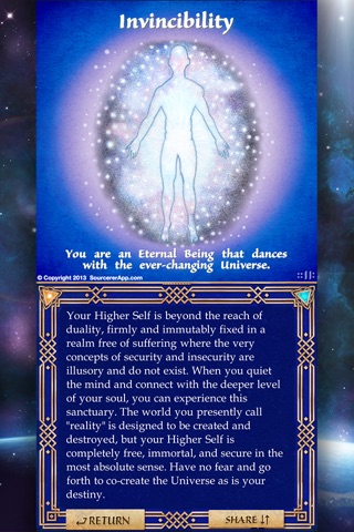 Sourcerer Lite - Free Spiritual Readings for Inspiration and Personal Growth screenshot 4