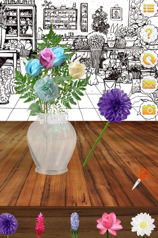Send Flowers Free by Shakesperry Flower Shop Ecard Greetings; Insta Share on Social screenshot 2