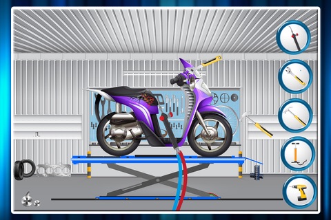 Bike Repair Shop – Crazy mechanic & garage game for little kids screenshot 4