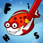 ABC Coloring Book for Toddlers: Learn to color and write the English letters of the alphabet