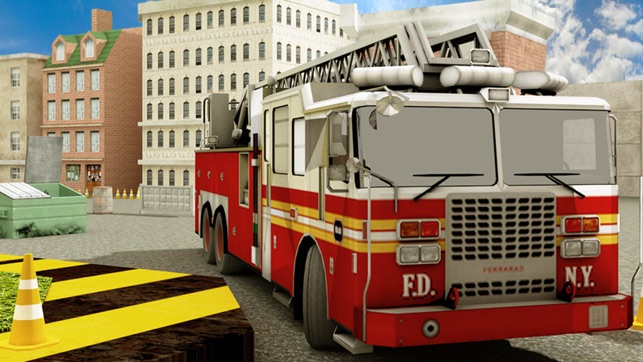 Fire Fighter Hero Parking Simulator - 911 Emergency Truck Dr(圖2)-速報App