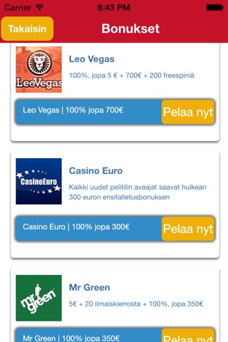 Top Kasinot Suomi screenshot 4