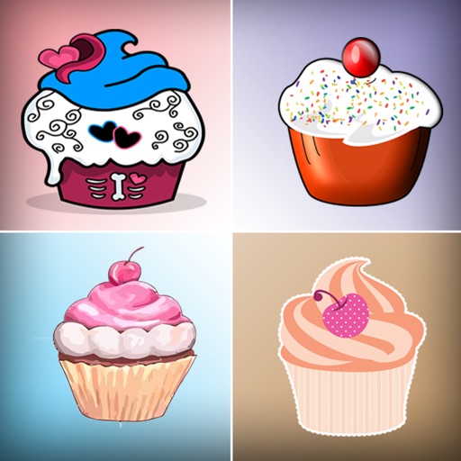 Cupcake Matching - Match 2 Card Game for boy & girl iOS App