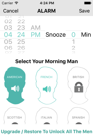 THE MORNING MAN ALARM CLOCK screenshot 4