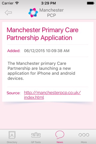 The Manchester Primary Care Partnership screenshot 3