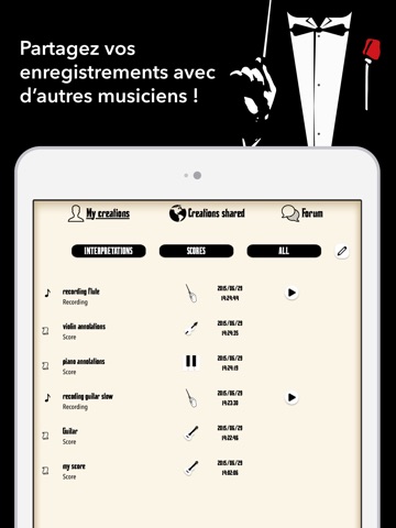 Le Parrain (partition musicale interactive) screenshot 4