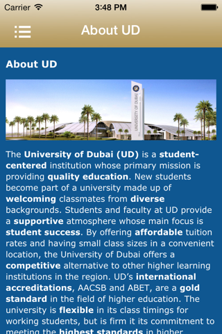 UofDubai screenshot 2