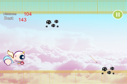 Cute Cupid Flying Race Mania - best fantasy adventure game screenshot 2