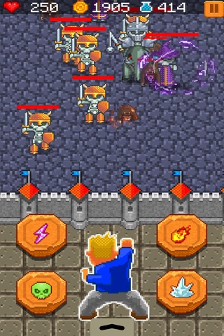 Wizard fireball defense screenshot 4