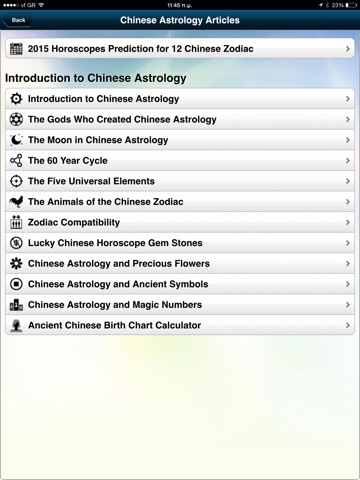 Chinese Astrology Pro HD screenshot 2