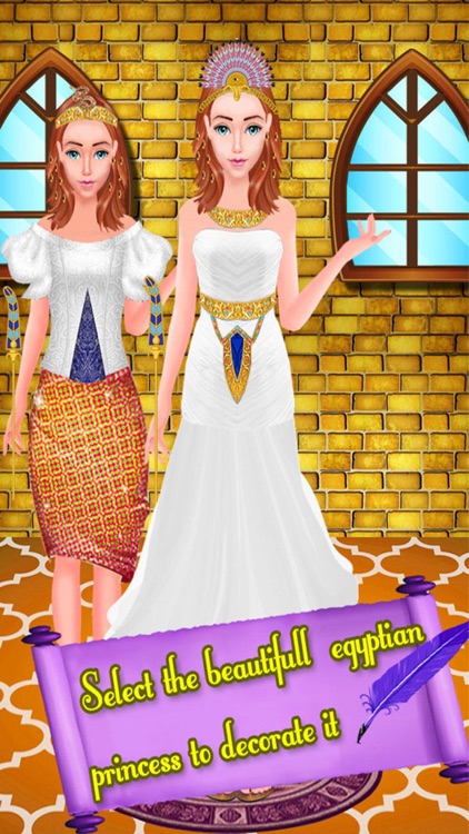 Egyptian Princess Makeup & Makeover Salon Girls Games screenshot-3