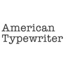 Keyboard of American Typewriter Font