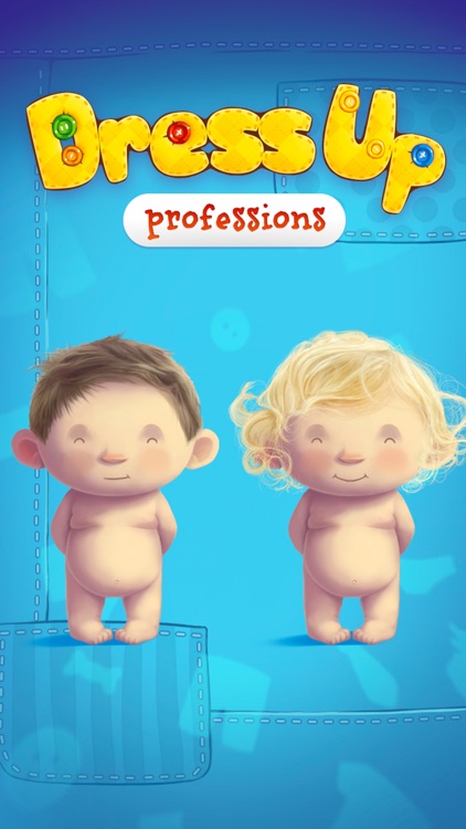 Dress Up : Professions - Occupations puzzle game & Drawing activities for preschool children and babies by Play Toddlers (Free version for iPhone)