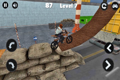 Motorbike Trial Simulator 3D screenshot 2