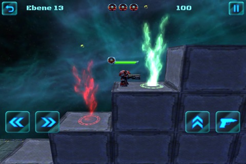 Robot Warfare: 3D Sci-fi Platformer screenshot 3