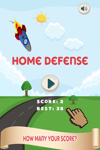 Home Defense HD Rockets Games screenshot 2