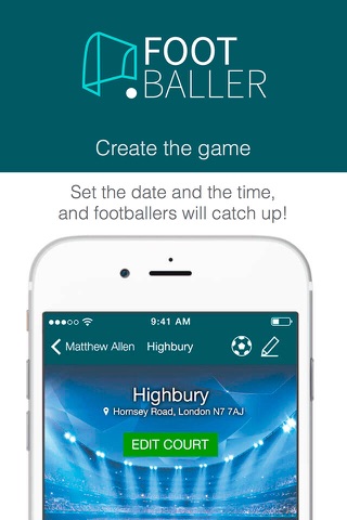 FootBallerApp screenshot 2