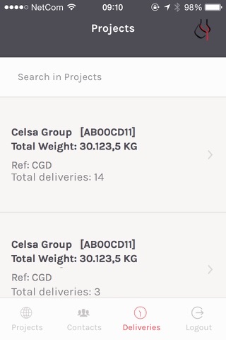 Celsa Group Deliveries screenshot 3