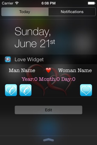 LoveWidget screenshot 3