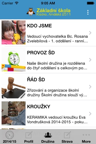 ZŠ AMÁLSKÁ KLADNO screenshot 3