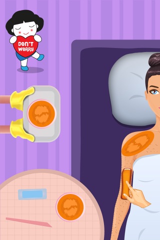 Crazy Wax Doctor – A hairy princess spa makeover & waxing game screenshot 4