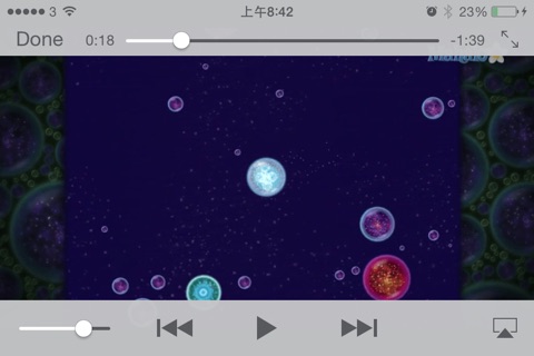 Video Walkthrough for Osmos screenshot 4