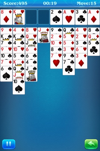 'FreeCell screenshot 2