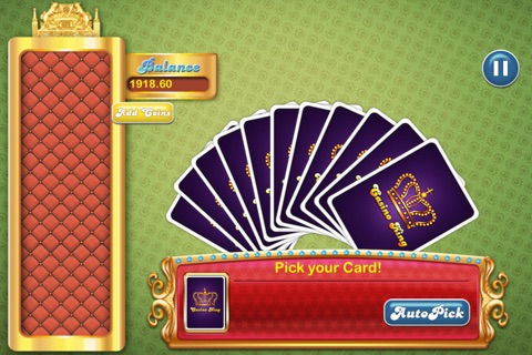 HiLo Casino Card King Mania Pro - top betting card game screenshot 2