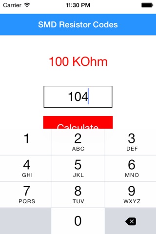 SMD Resistor Codes screenshot 2