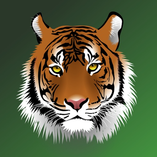 Tiger hit shrew mouse Icon