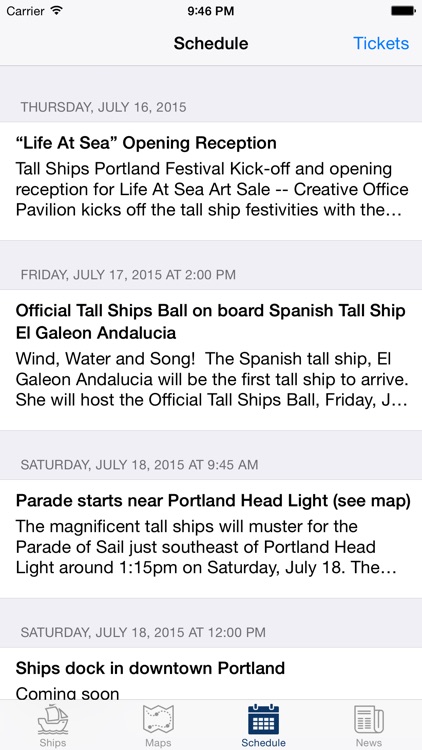 Tall Ships Portland