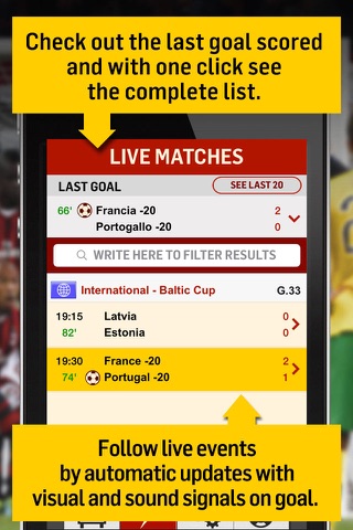 Livescores  Football screenshot 3