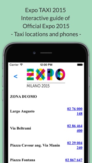 EXPO 2015 - Find a Taxi(圖3)-速報App